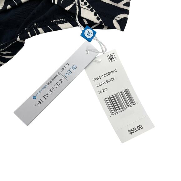 Bleu Rod Beattie Standard Ciao Bella Sarong Hipster Bikini Bottom Size 8 NWT - Picture 6 of 7